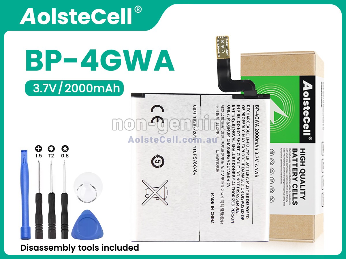 Replacement Nokia BP-4GWA battery