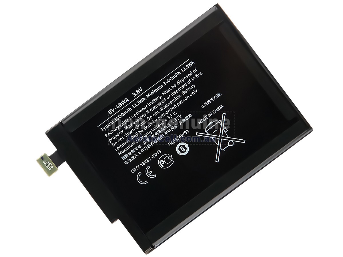 Replacement Nokia BV-4BWA battery