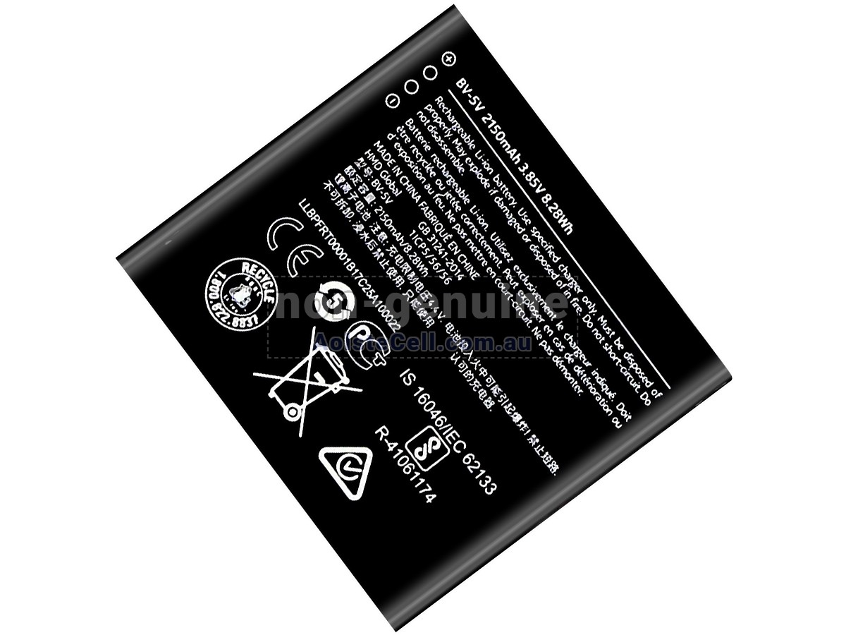 Replacement Nokia 1 battery