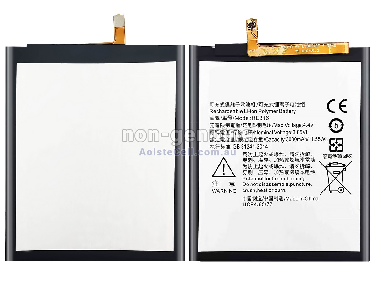 Replacement Nokia 6 battery