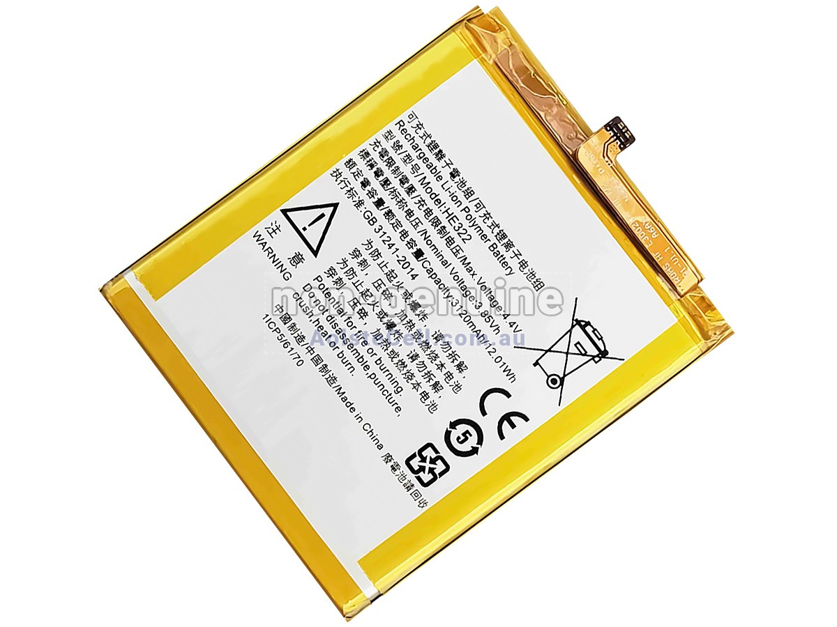 Replacement Nokia HE322 battery
