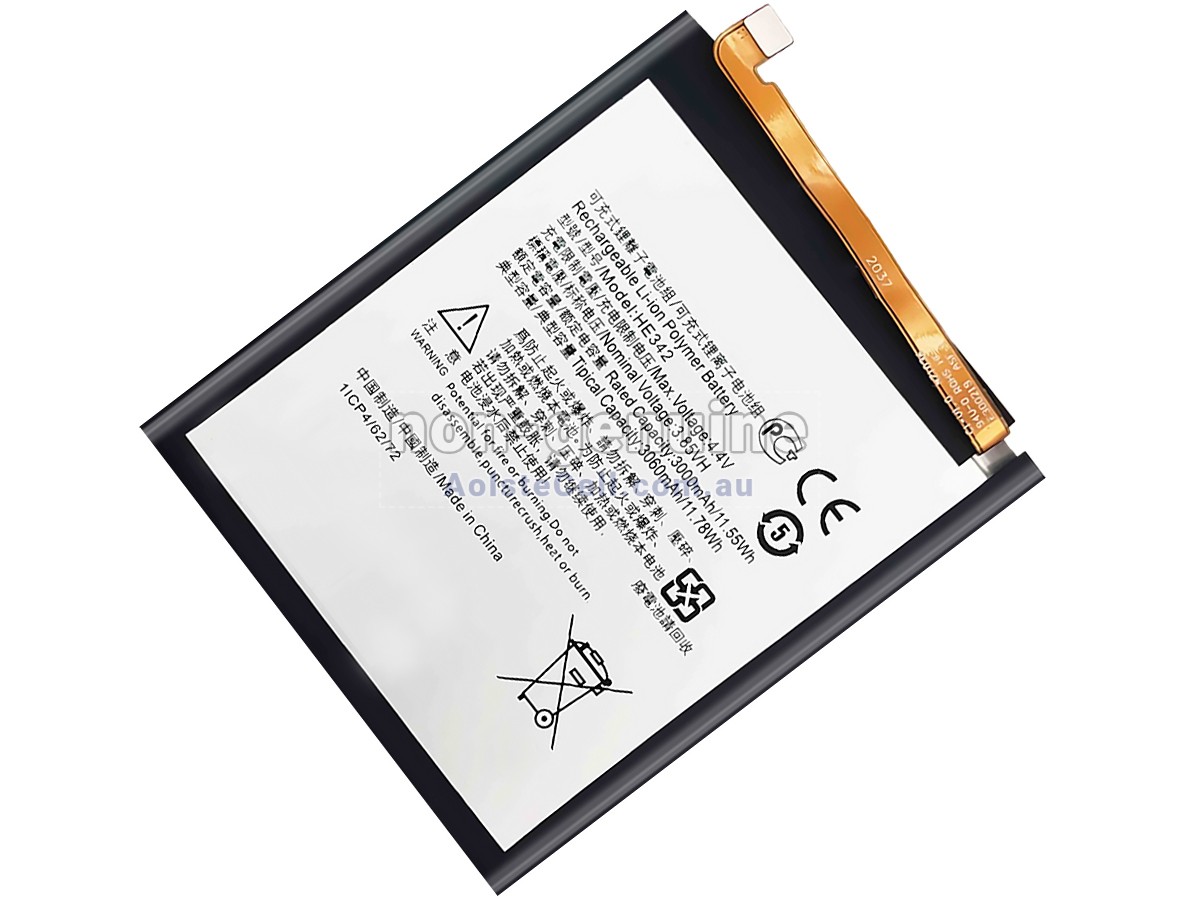 Replacement Nokia HE342 battery