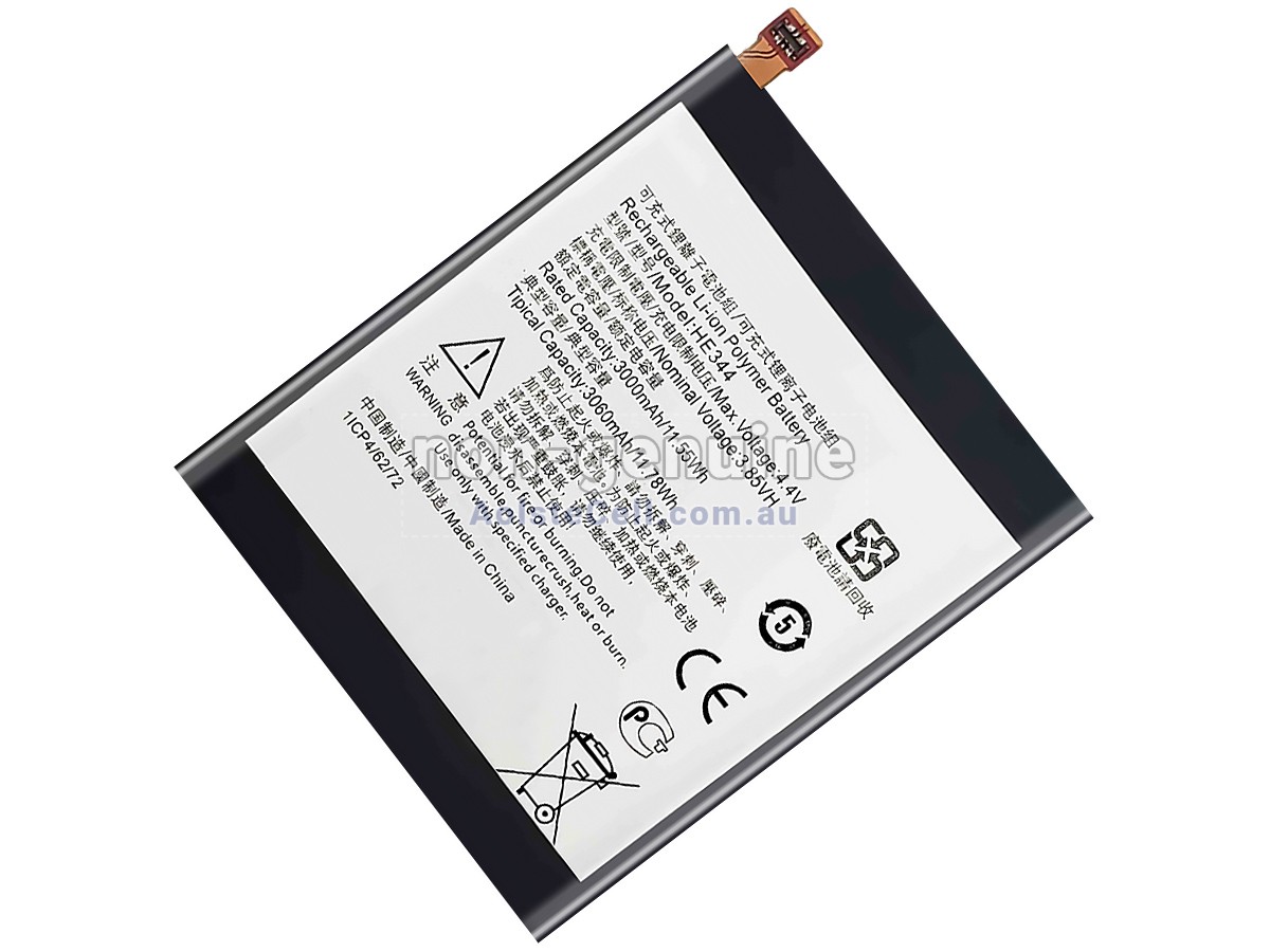 Replacement Nokia HE344 battery