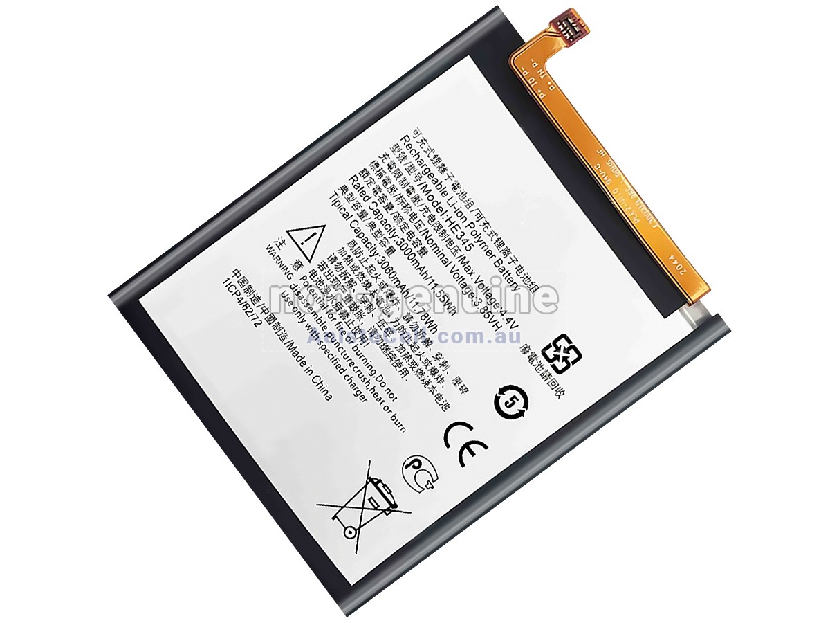 Replacement Nokia HE345 battery