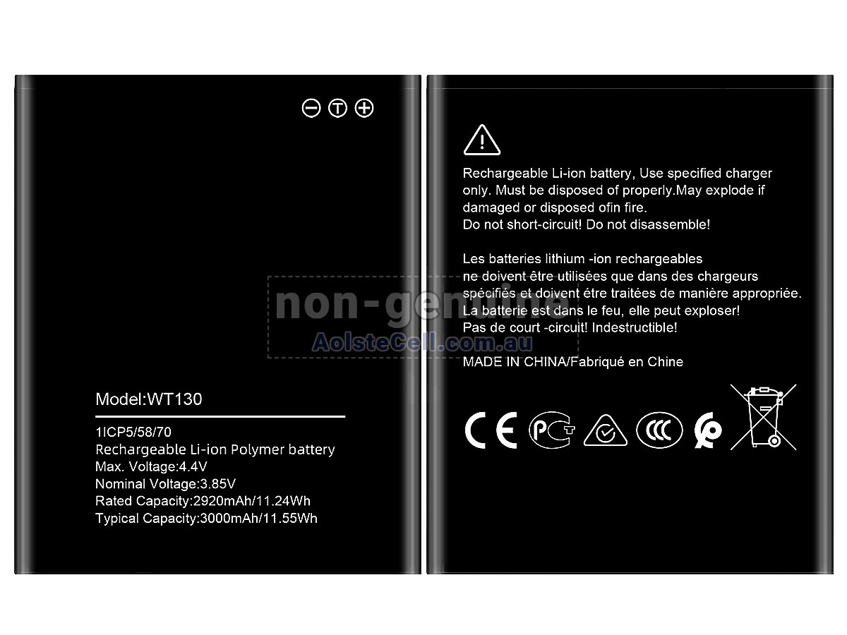 Replacement Nokia 1.3 TA-1205 battery