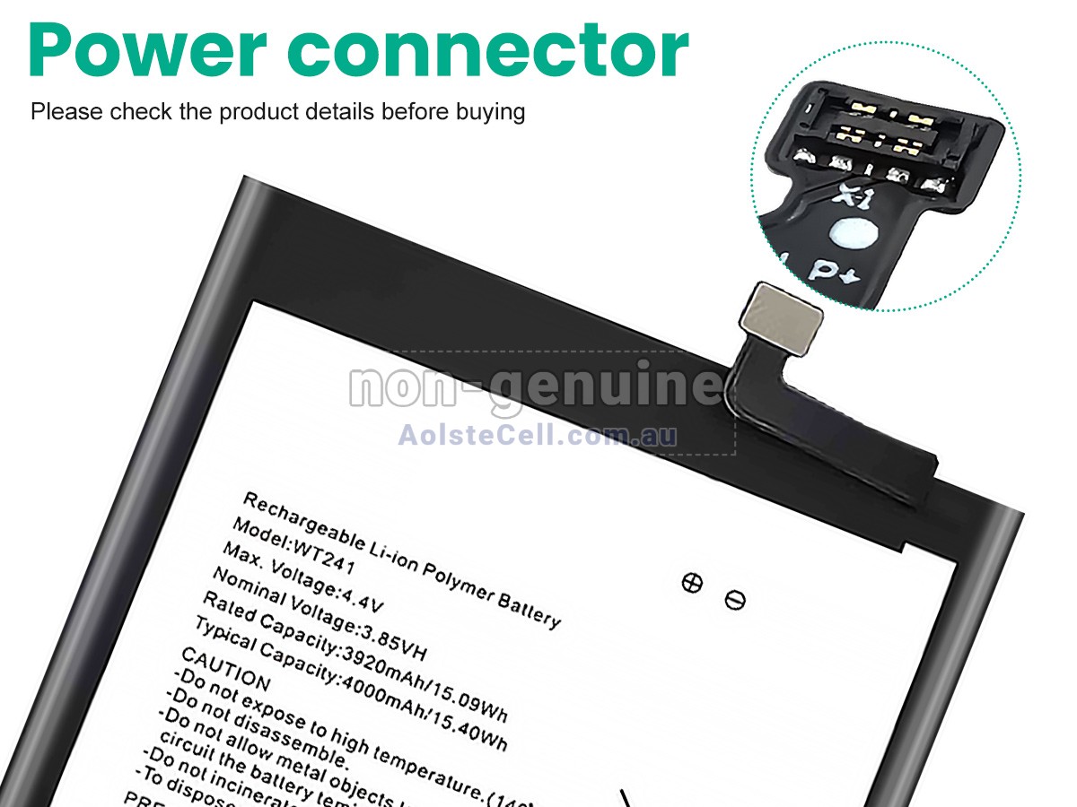 Replacement Nokia 3V battery