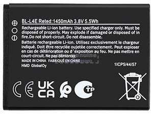 Battery For Nokia BL-L4E
