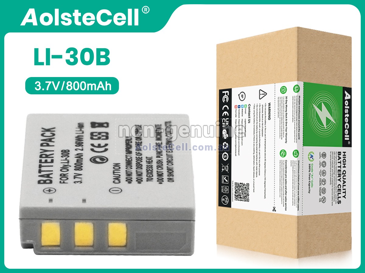 Replacement Olympus STYLUS VERVE S battery