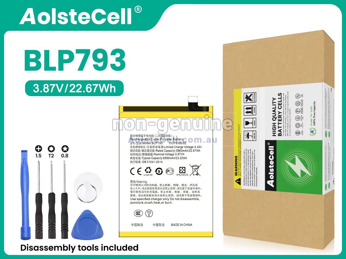 Replacement Oppo REALME NARZO 20 battery