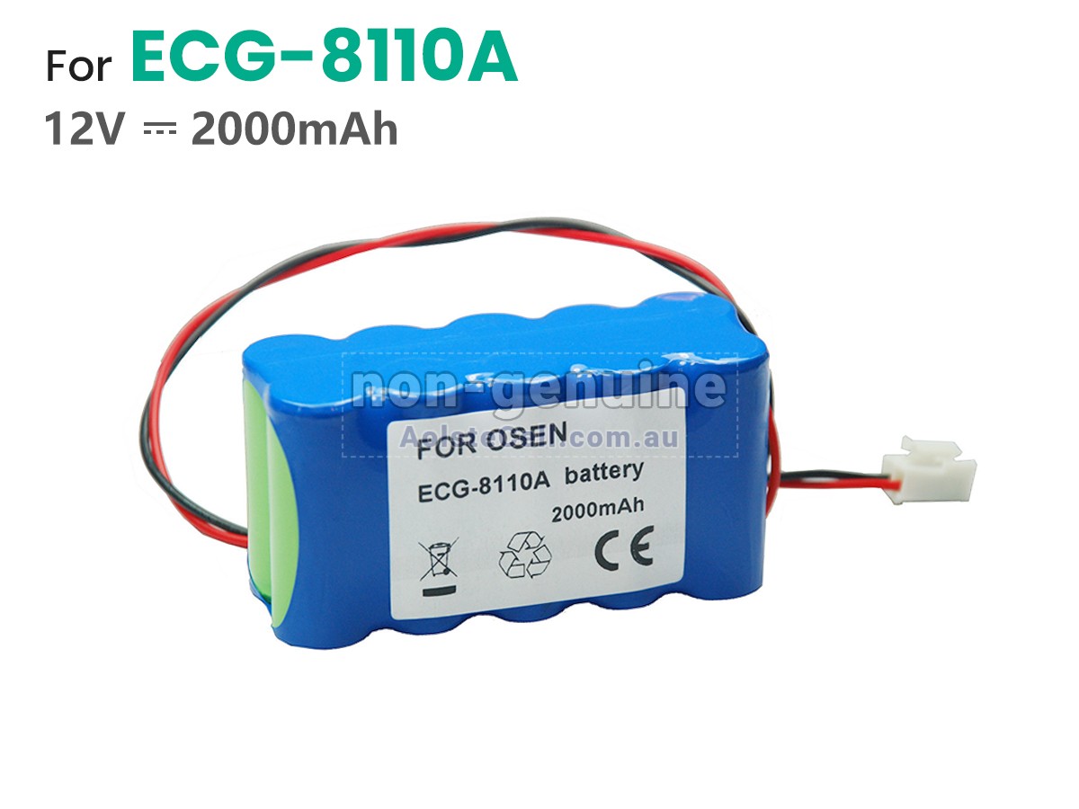 Replacement OSEN ECG-8110 BAT battery