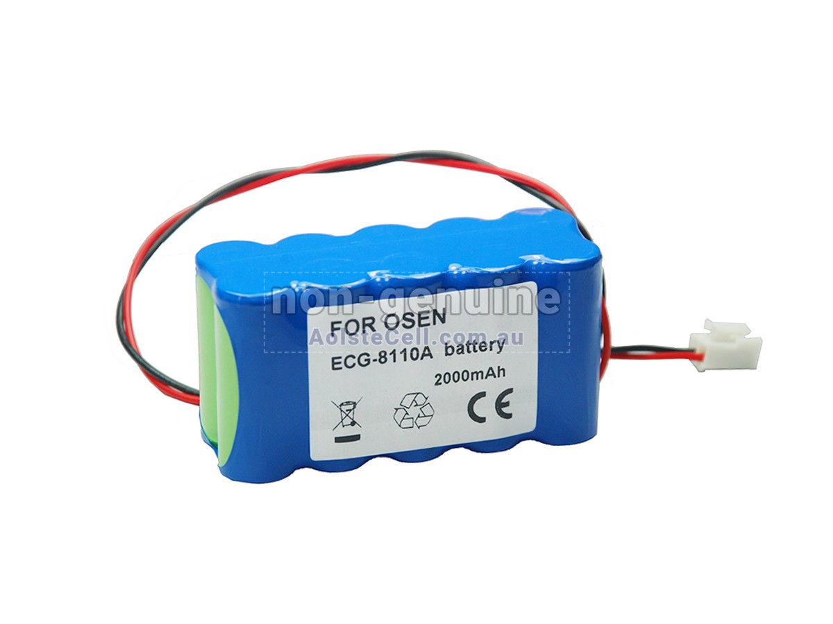 Replacement OSEN ECG-8110 BAT battery