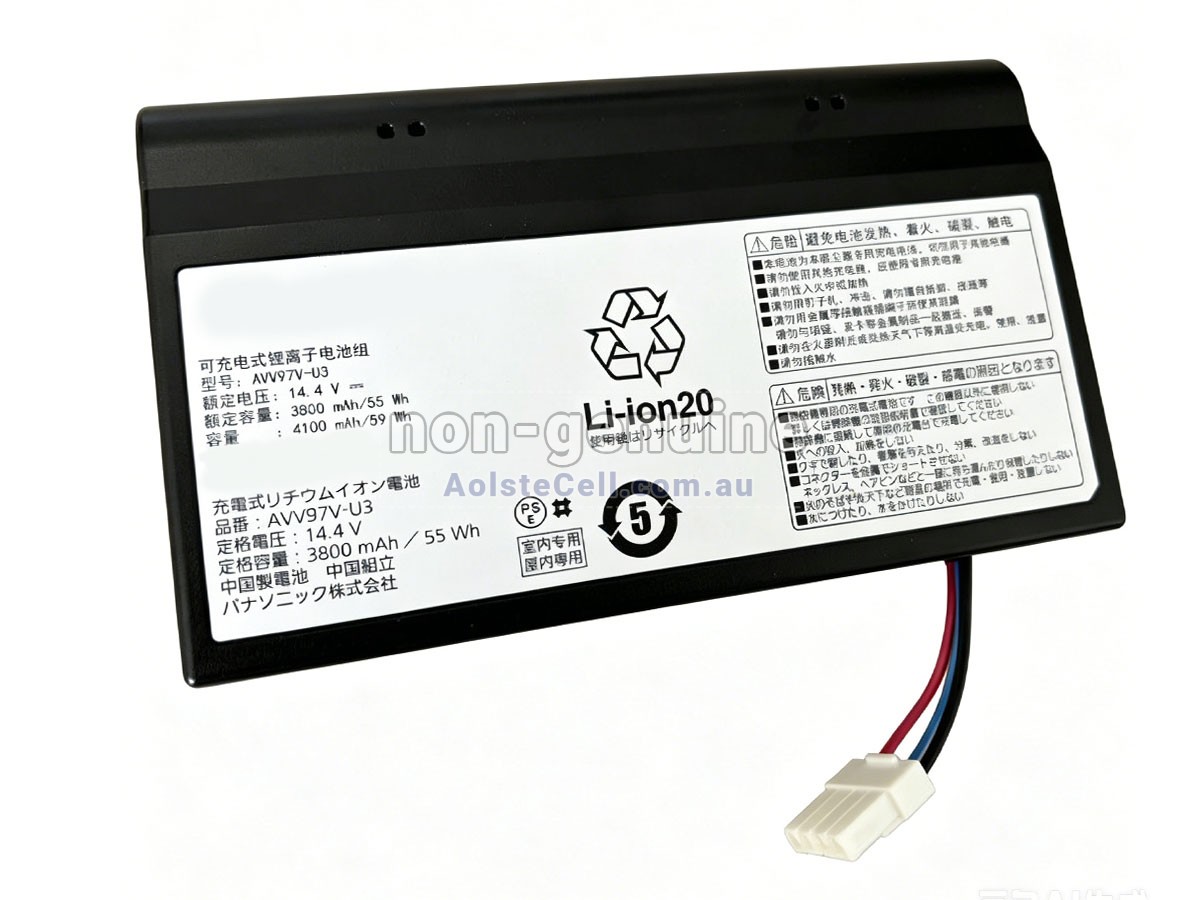 Replacement Panasonic AVV97V-U3 battery
