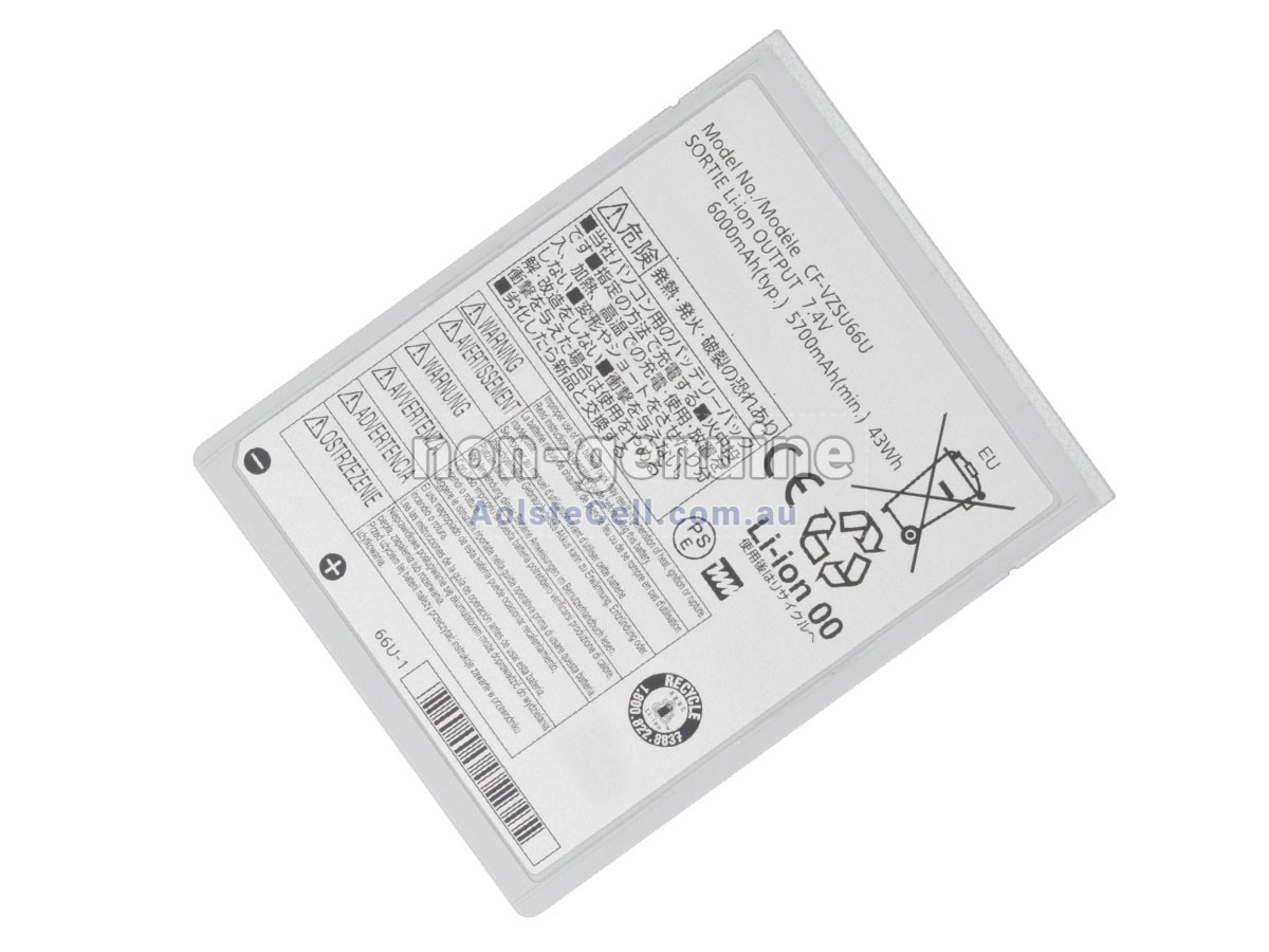 Replacement Panasonic CF-C1ADAGZ6M battery