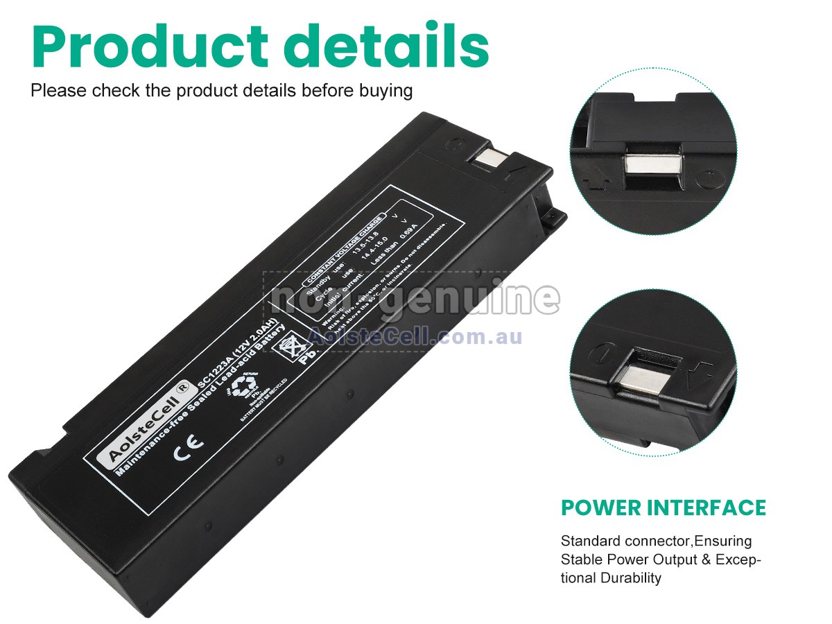 Replacement Panasonic PM8000 battery