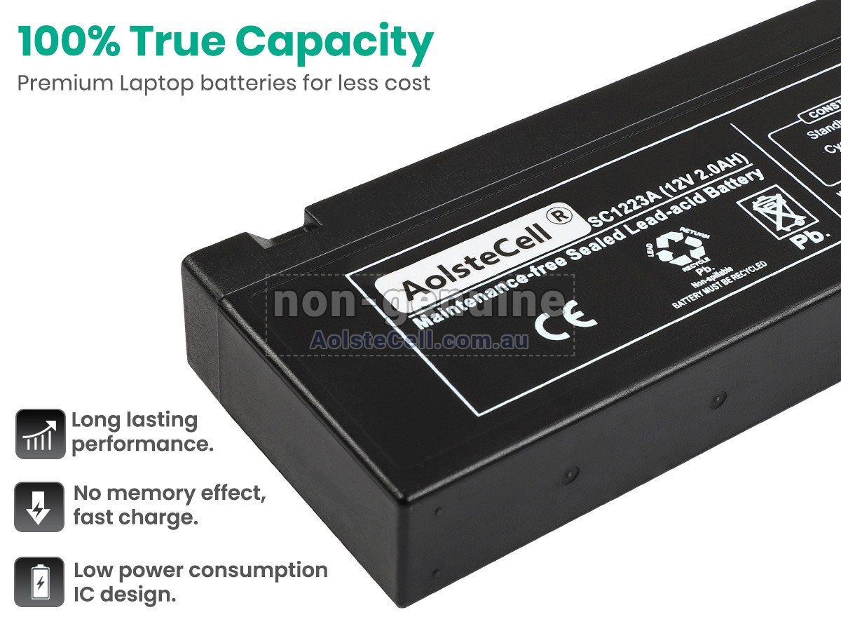 Replacement Panasonic PM8000 battery