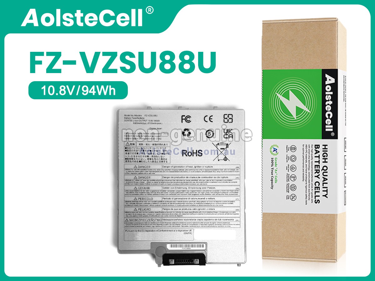Replacement Panasonic FZ-VZSU84U battery