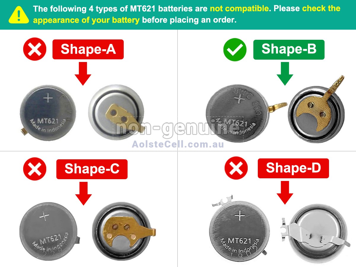 Replacement Panasonic MT621 battery