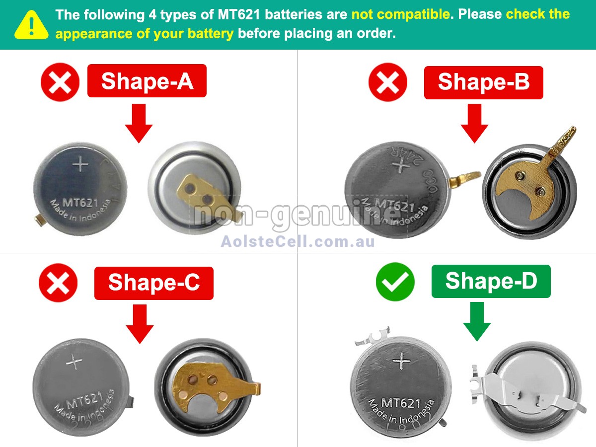 Replacement Panasonic MT621 battery
