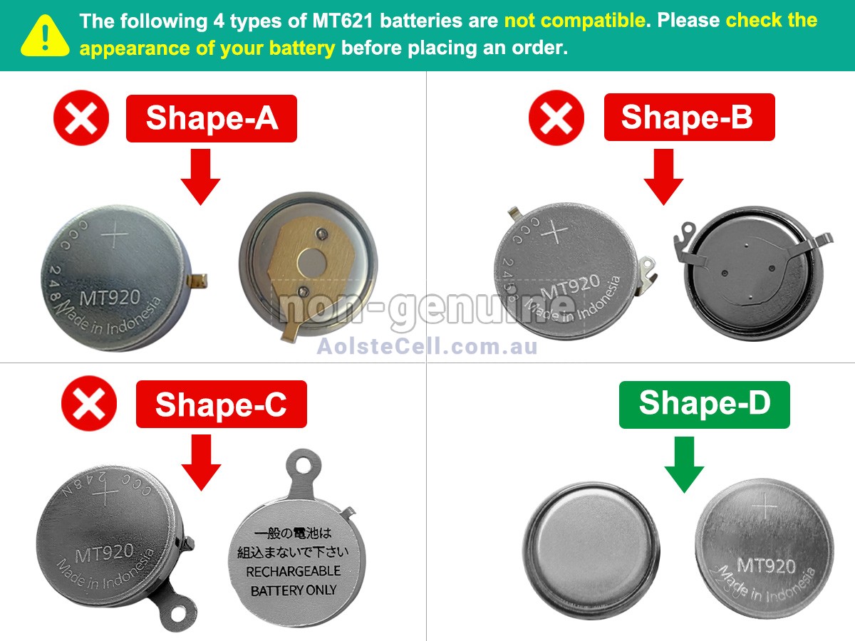 Replacement Panasonic MT920 battery