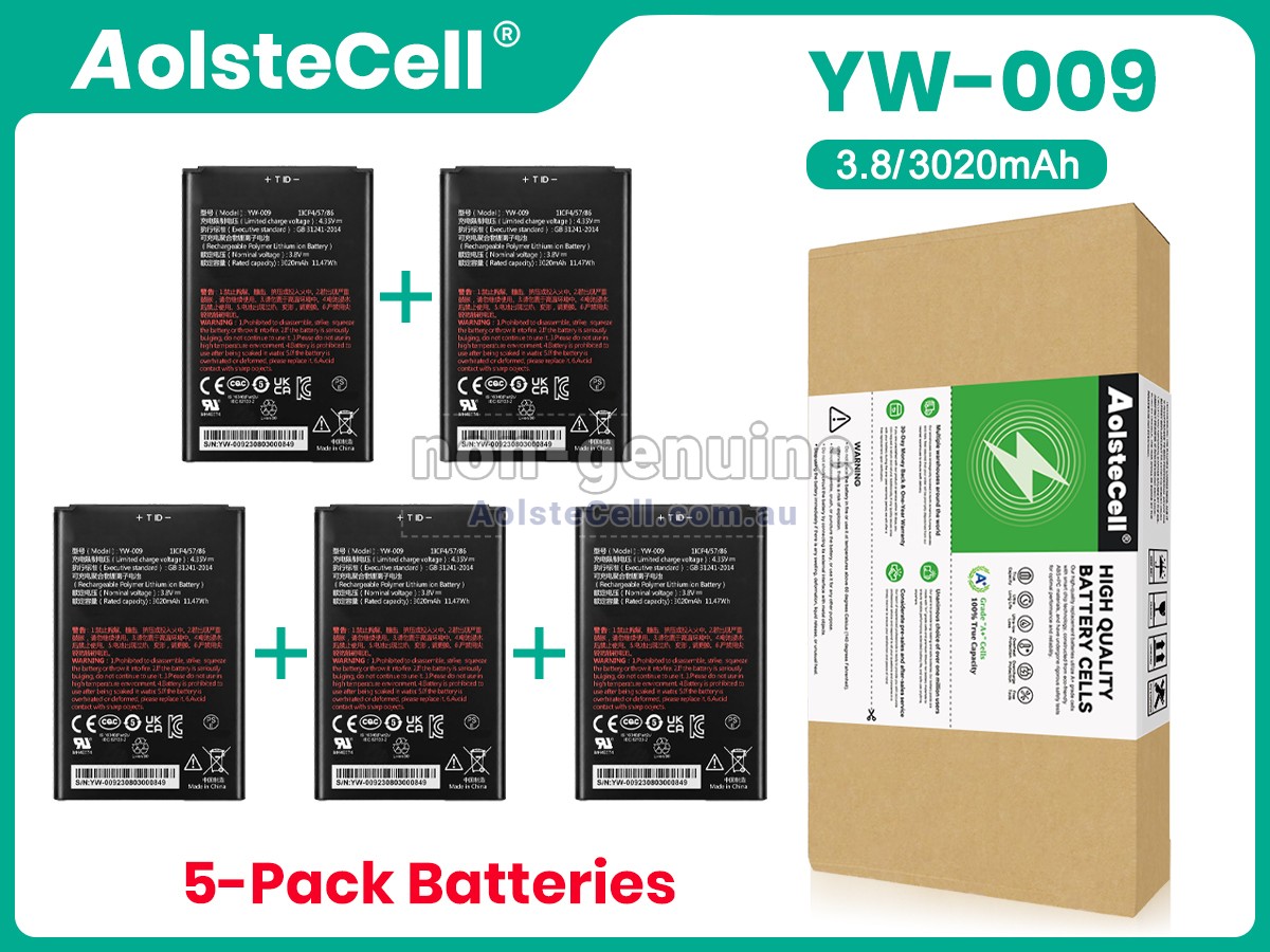 Replacement PAX A77 battery