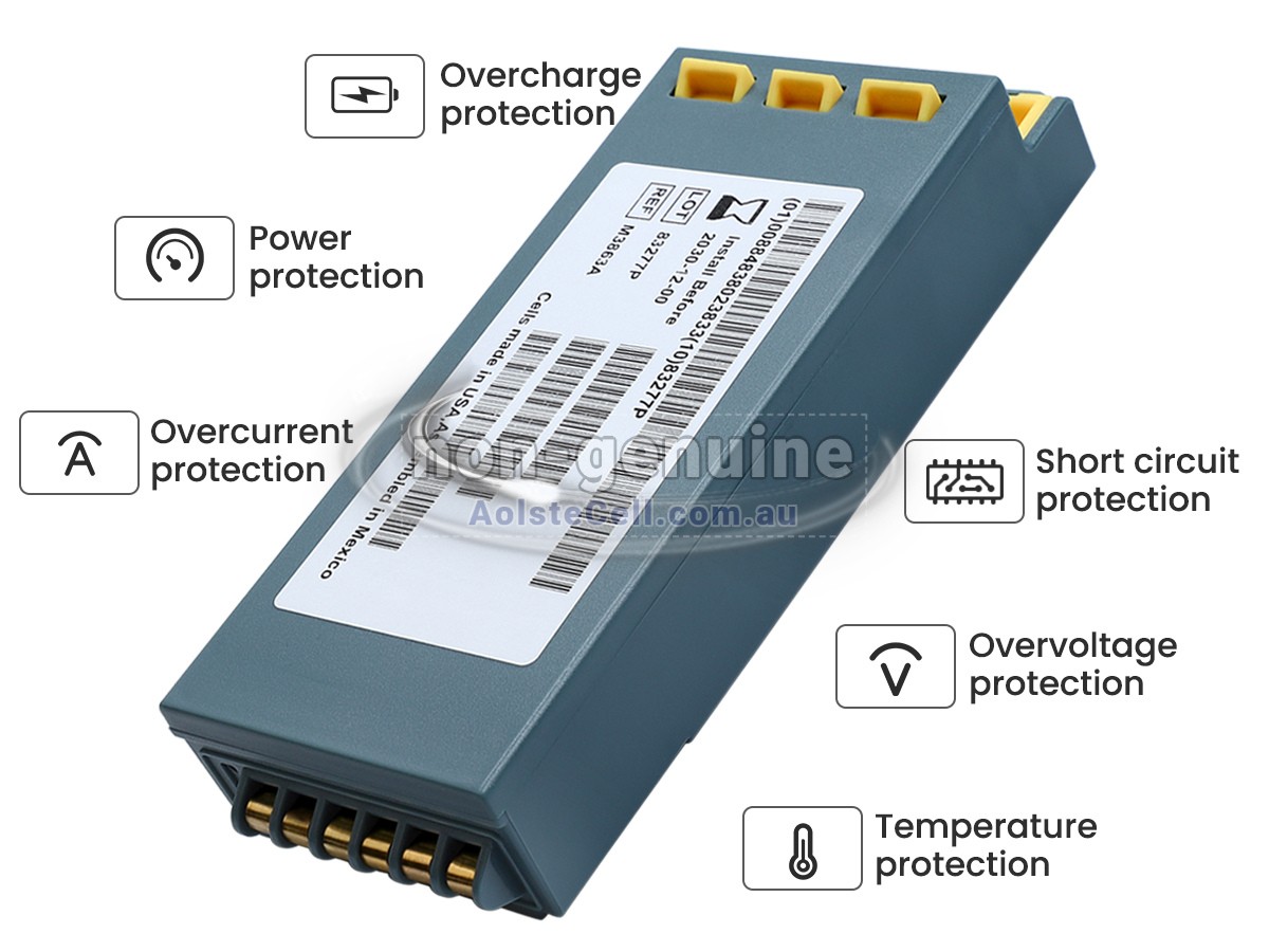 Replacement Philips HEARTSTART FR2 battery