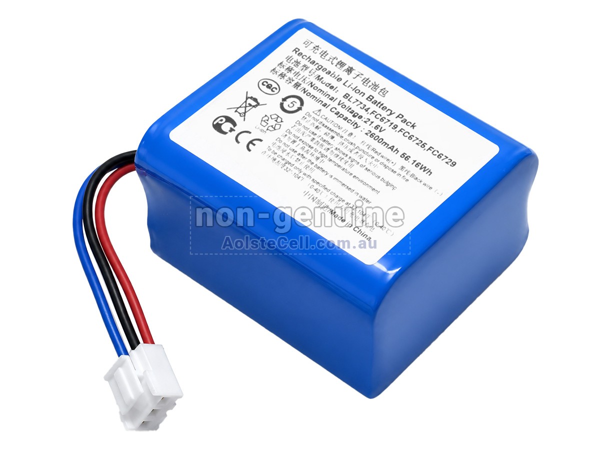 Replacement Philips INR18650C25 battery