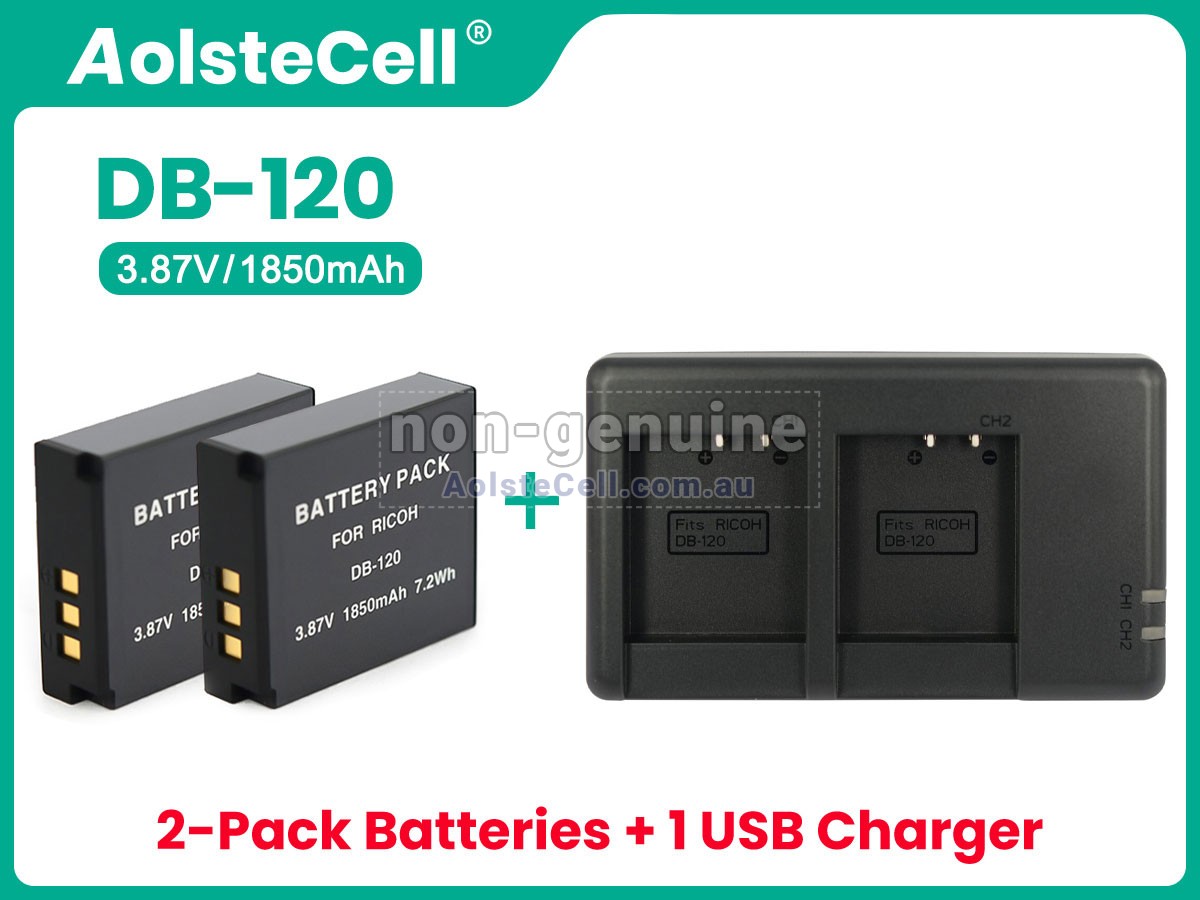 Replacement Ricoh GRIV GR4 battery