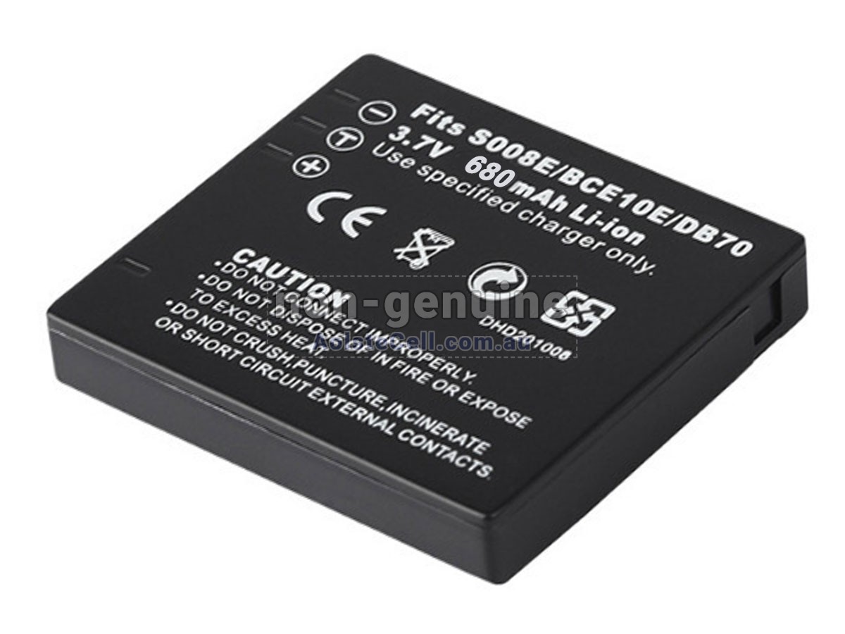 Replacement Ricoh DB-70 battery