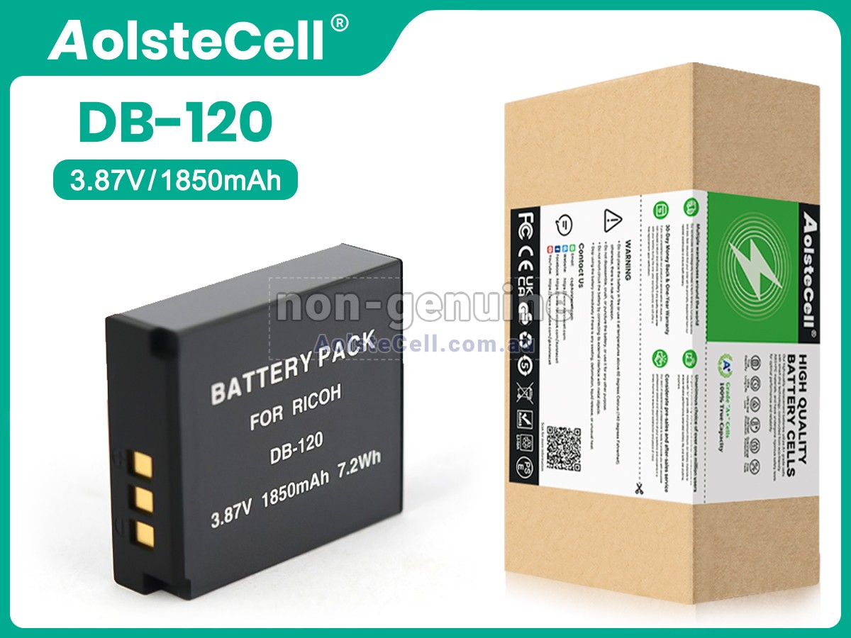 Replacement Ricoh GRIV GR4 battery