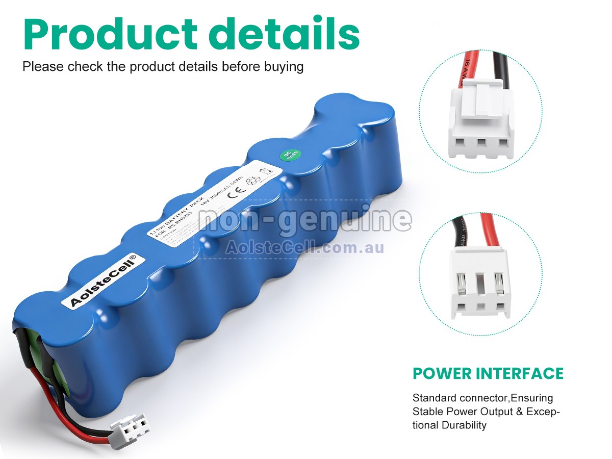 Replacement Rowenta 210017128 battery