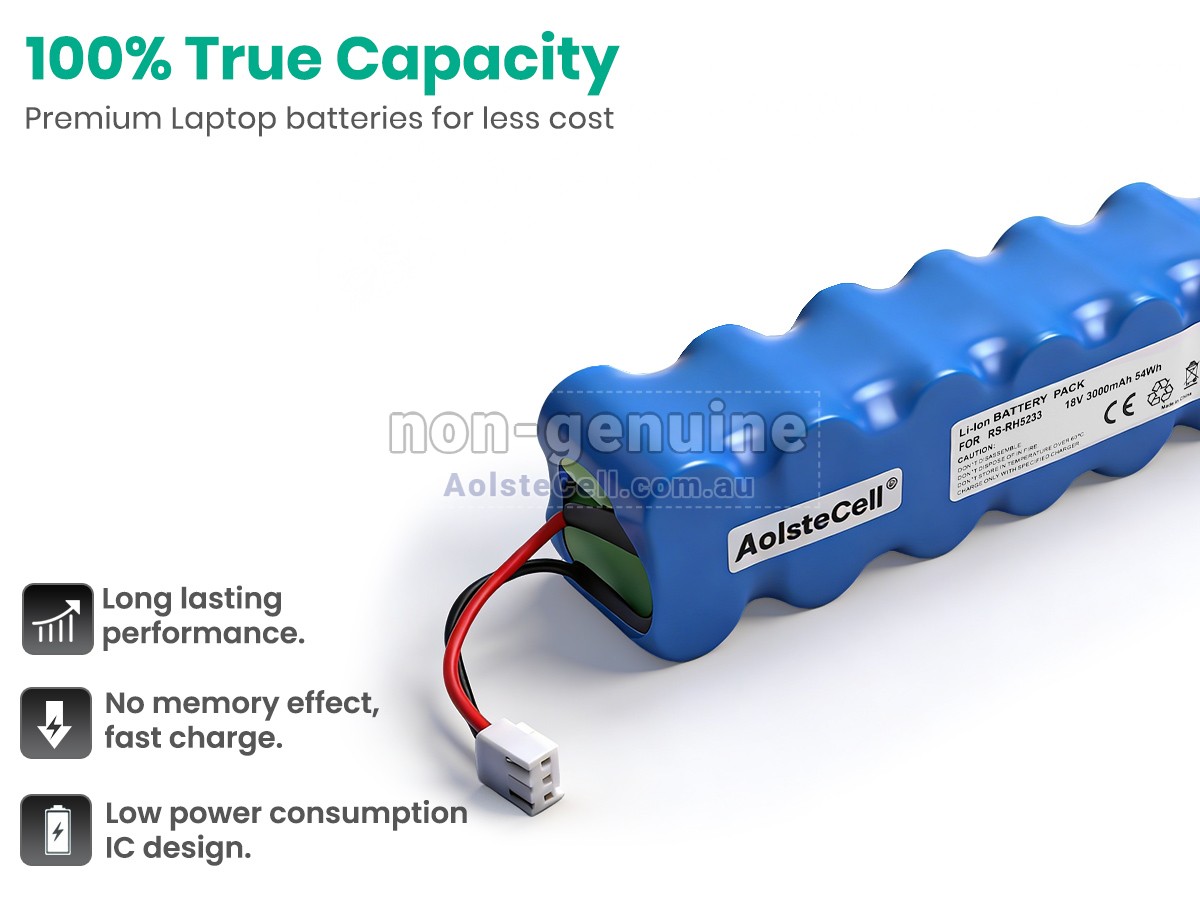 Replacement Rowenta 210017128 battery
