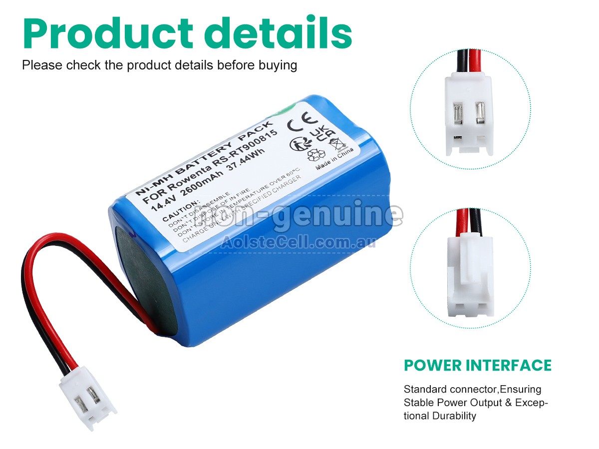Replacement Rowenta RR7157 battery