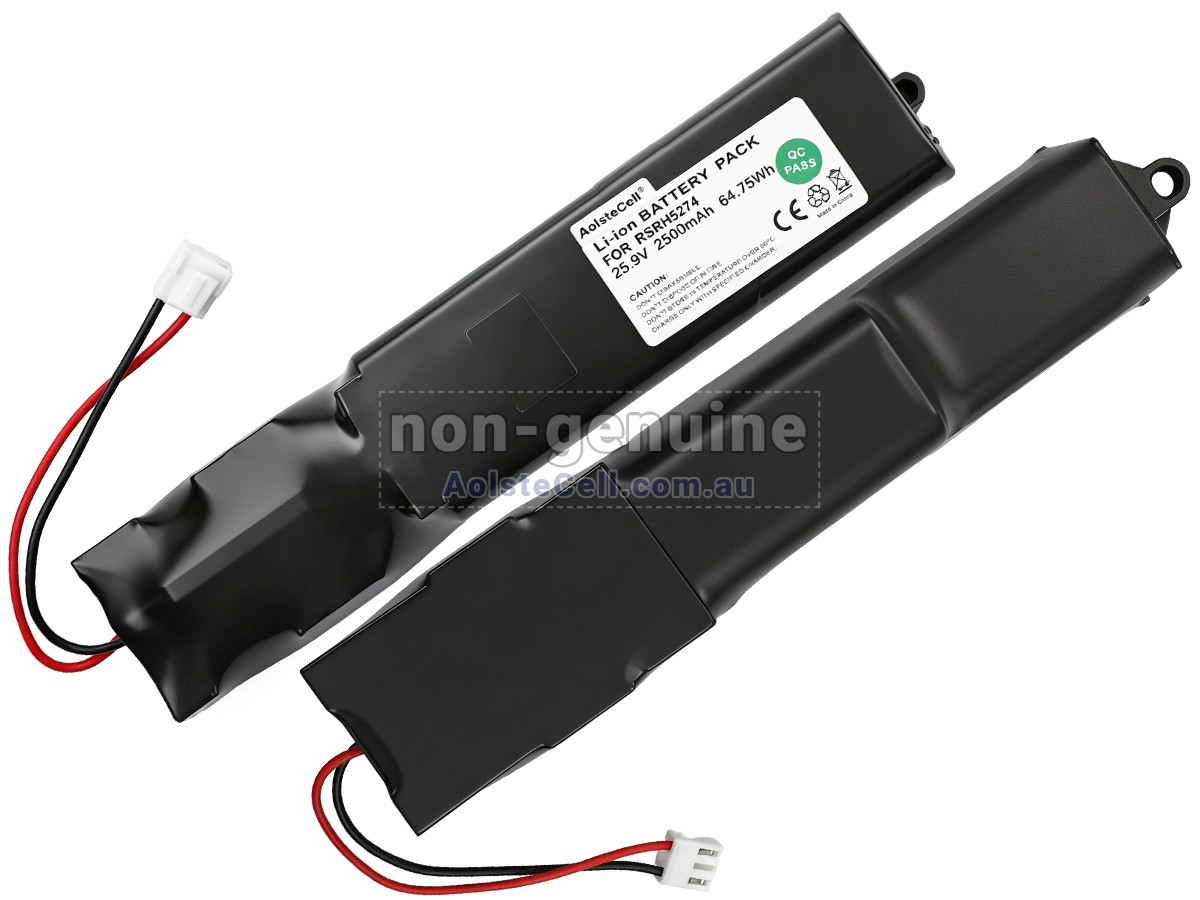 Replacement Rowenta RH8829WO2D03616 battery