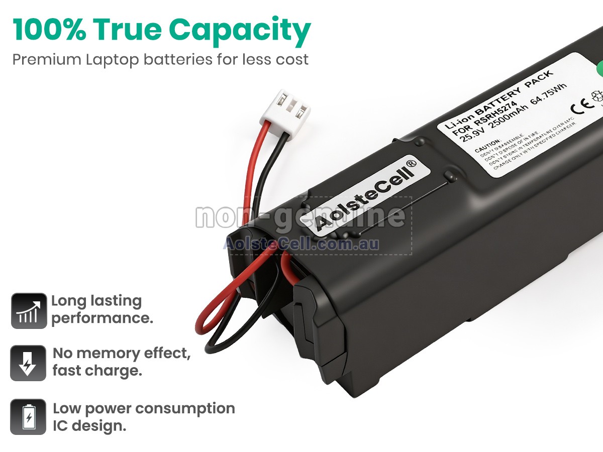 Replacement Rowenta RH8872WO9A0 battery