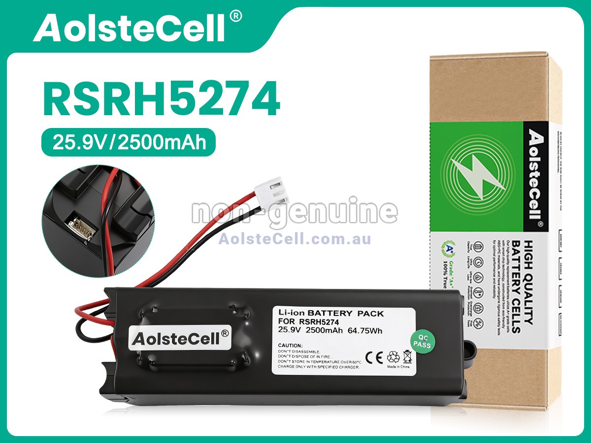 Replacement Rowenta RH8829WO2D03616 battery