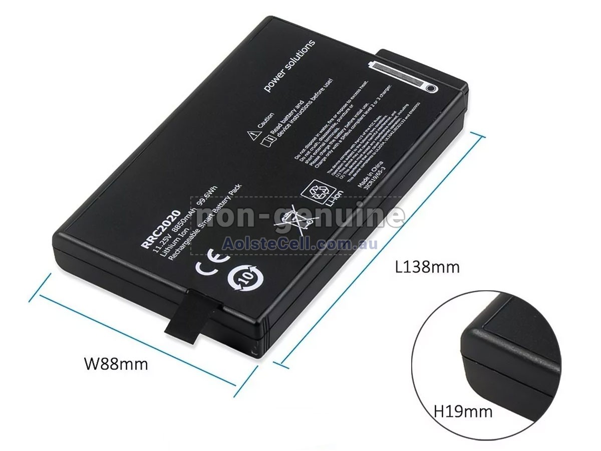 Replacement RRC RRC2020 battery