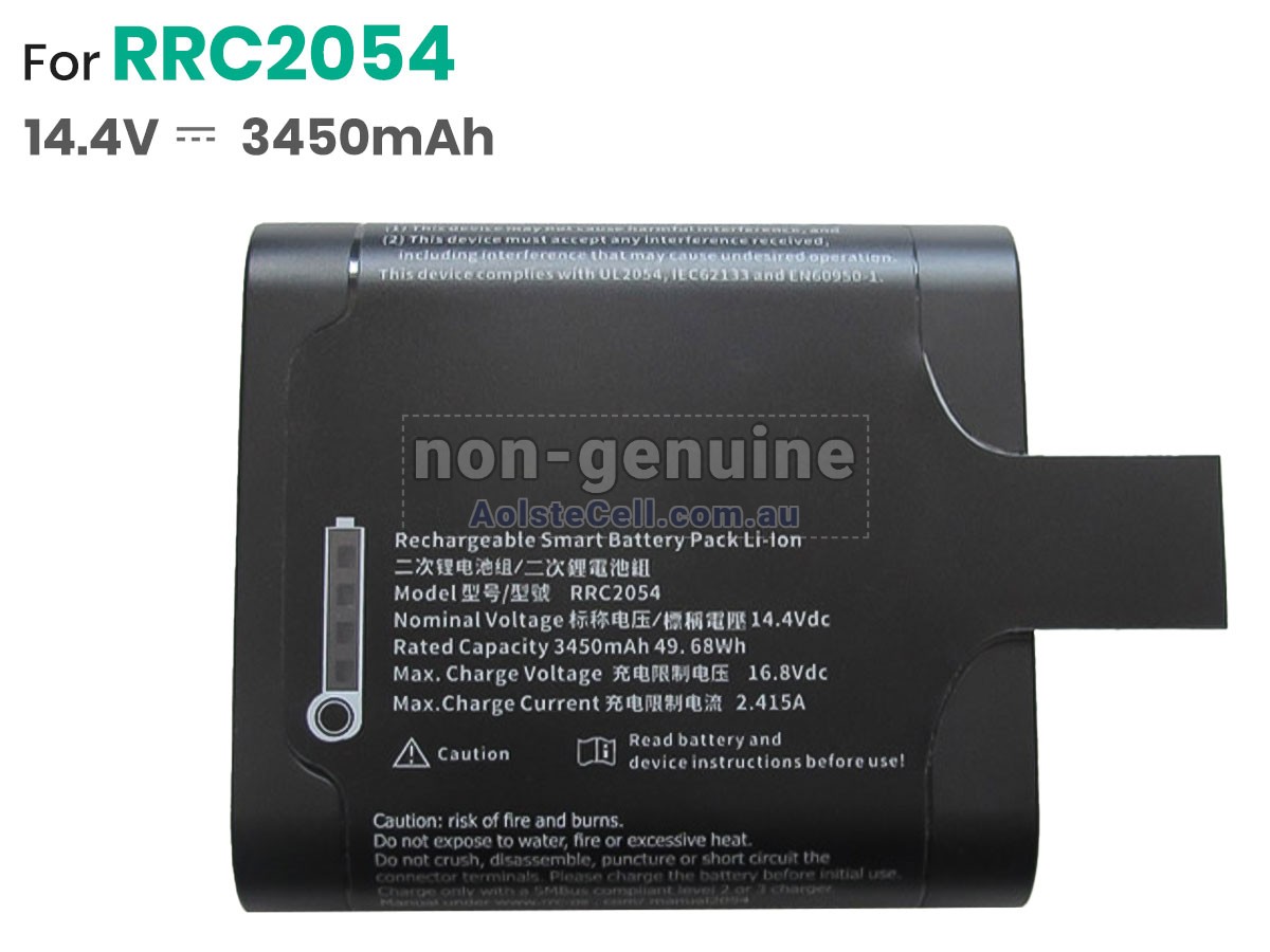 Replacement RRC ND2054HD battery
