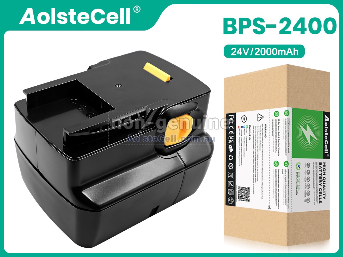 Replacement Ryobi BPS-2400 battery