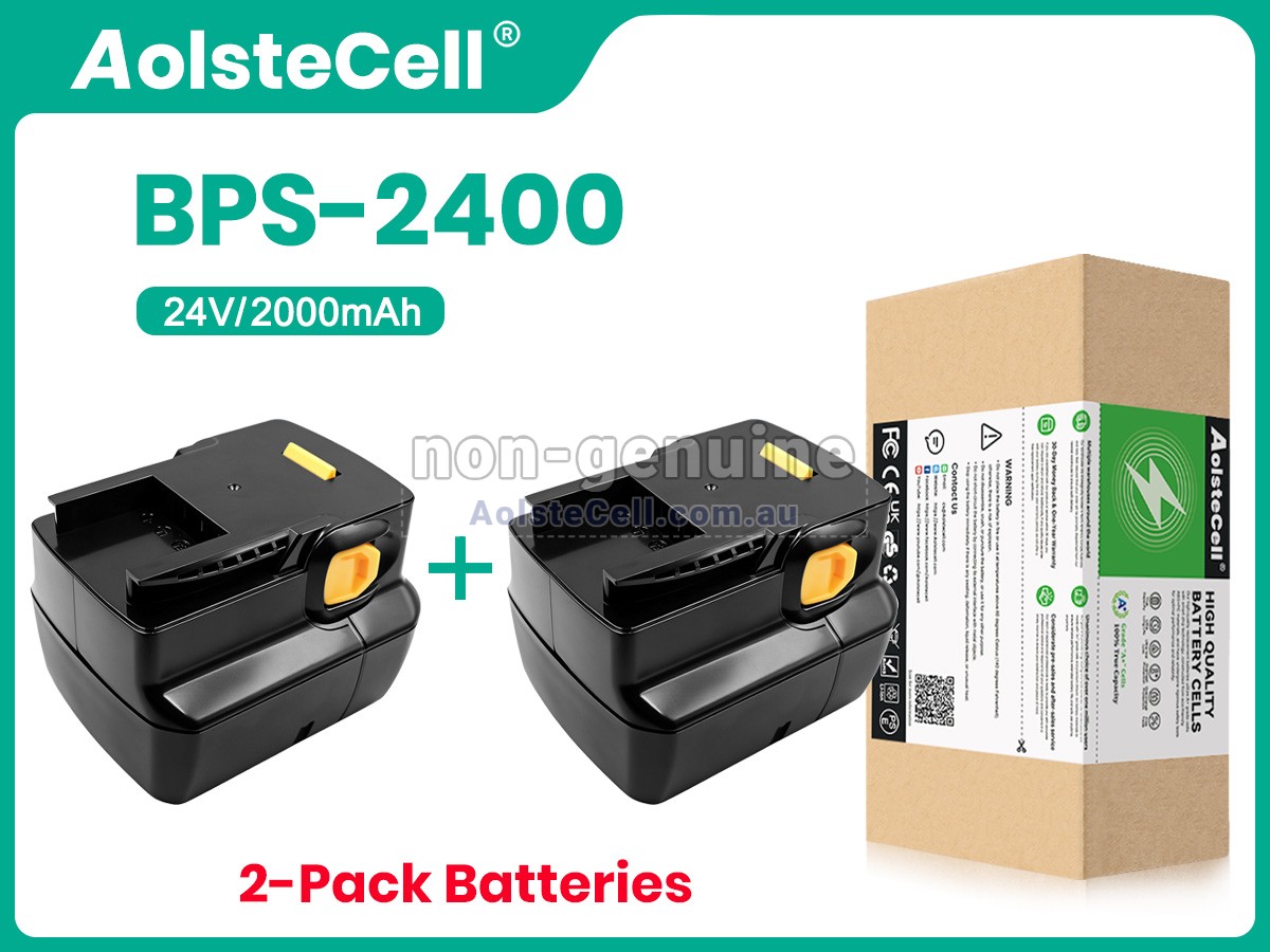 Replacement Ryobi BPS-2400 battery