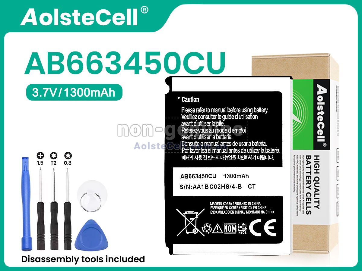 Replacement Samsung GT-C6620 battery