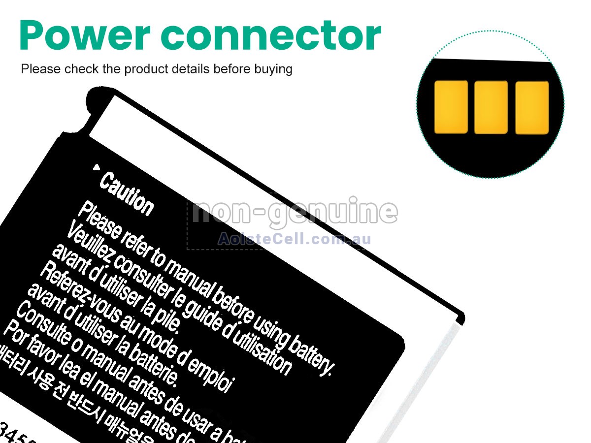 Replacement Samsung GT-C6620 battery