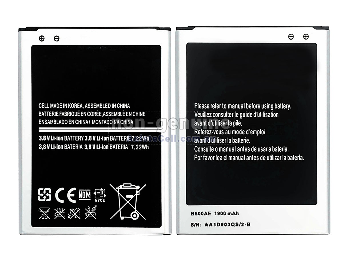 Replacement Samsung B500BE battery