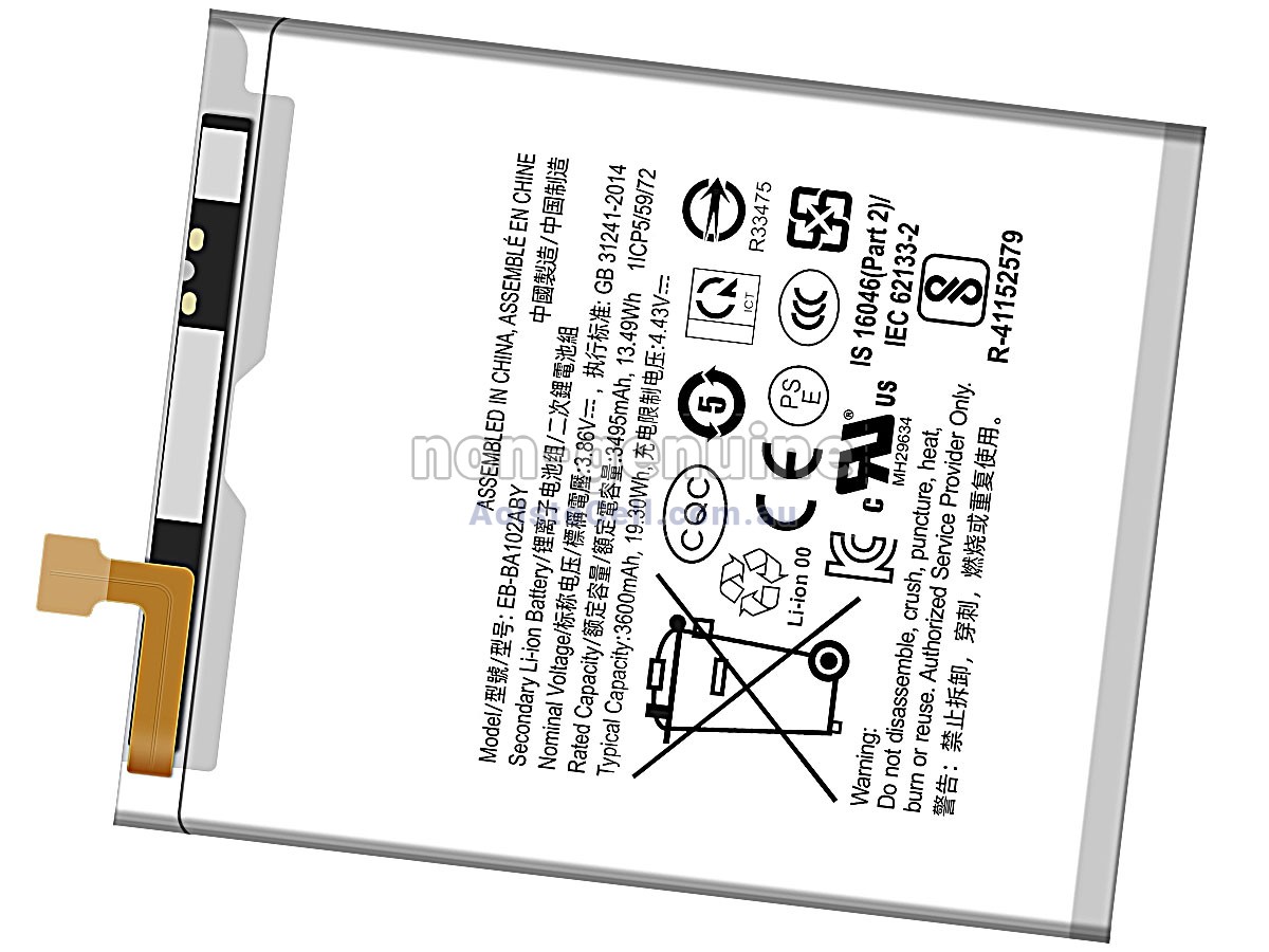 Replacement Samsung EB-BA102ABY battery