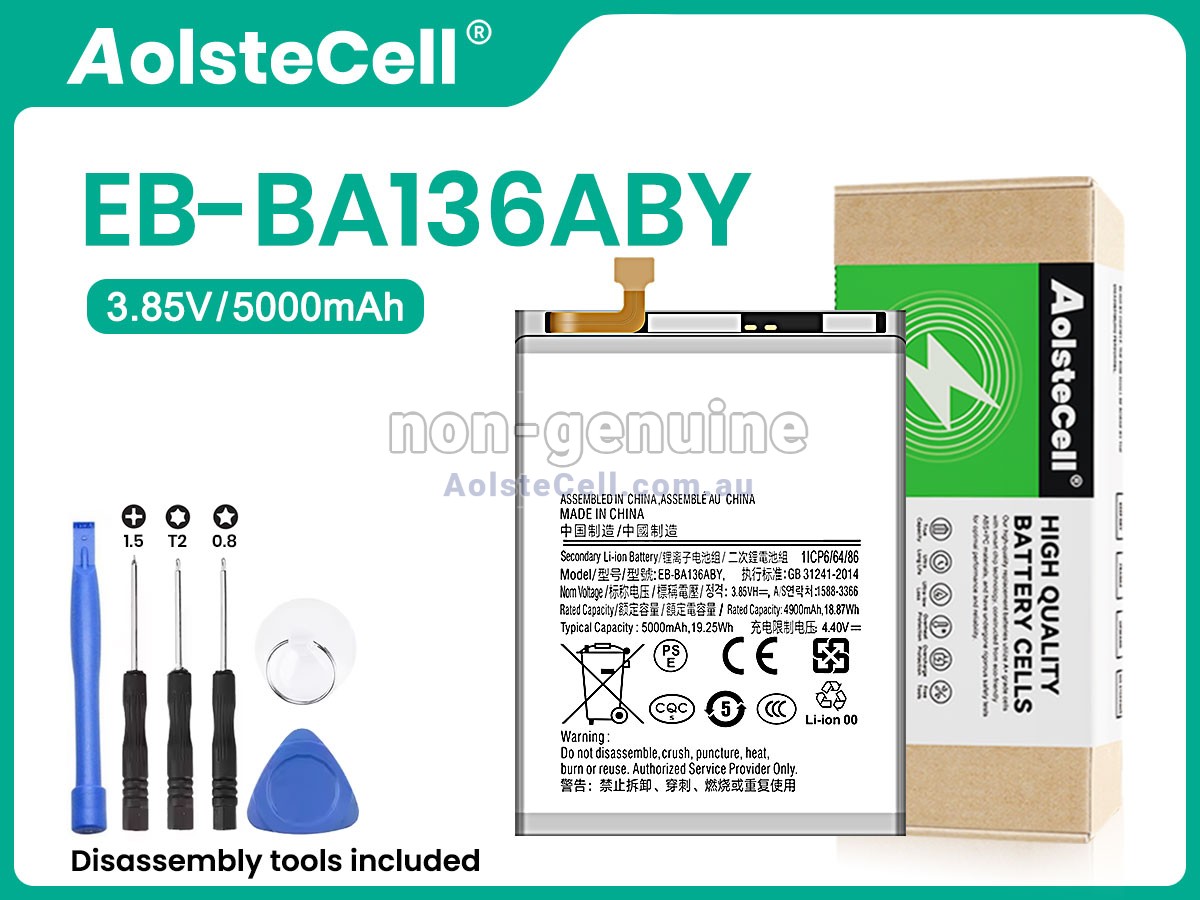 Replacement Samsung EB-BA136ABY battery