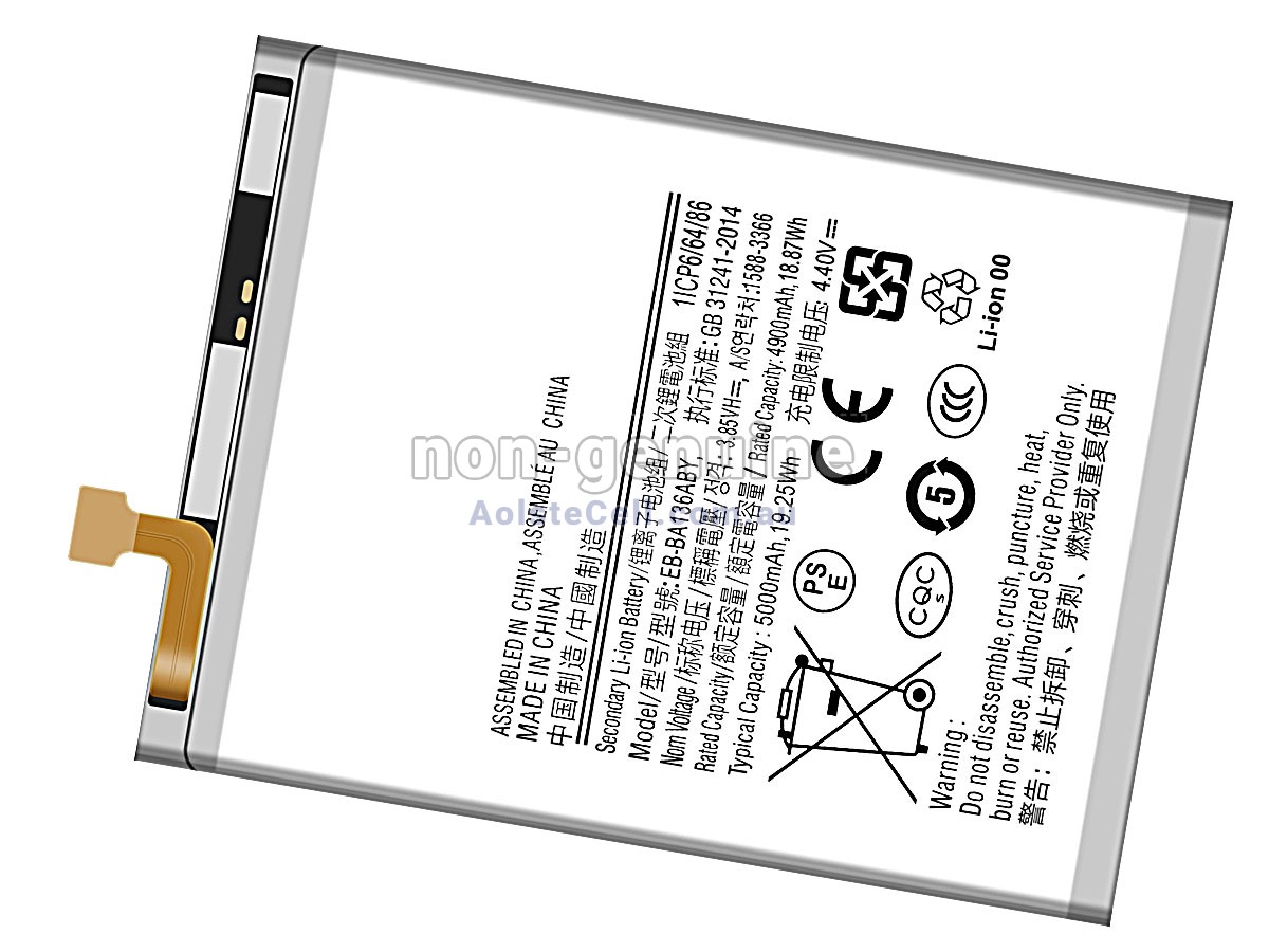 Replacement Samsung EB-BA136ABY battery