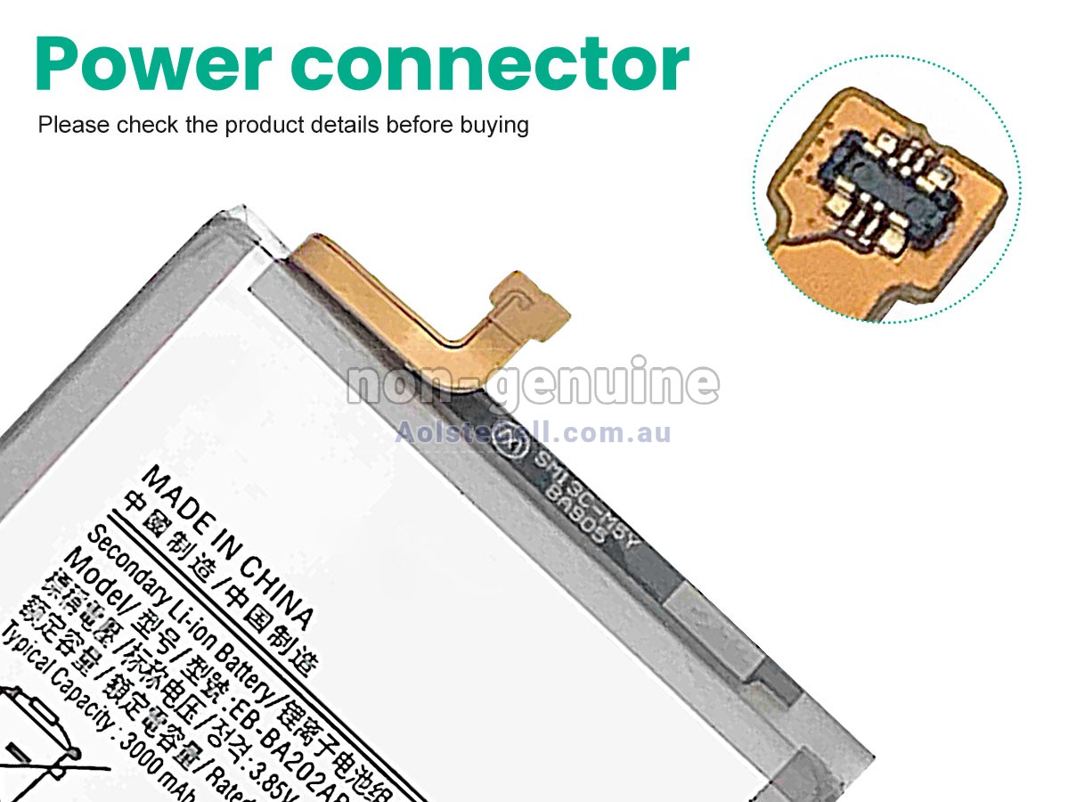 Replacement Samsung A102W battery