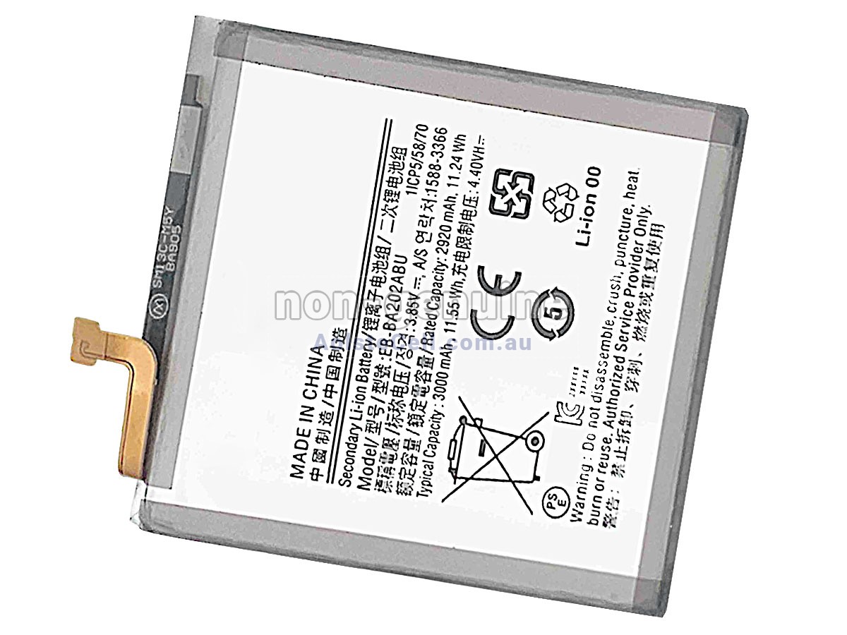 Replacement Samsung A102W battery