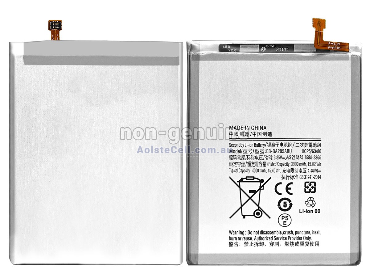 Replacement Samsung EB-BA205ABN battery