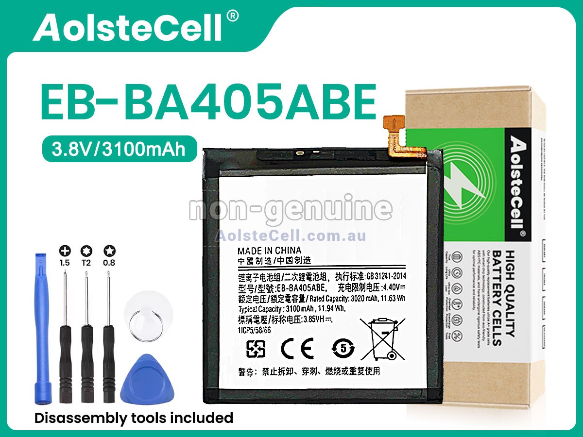 Replacement Samsung EB-BA405ABE battery