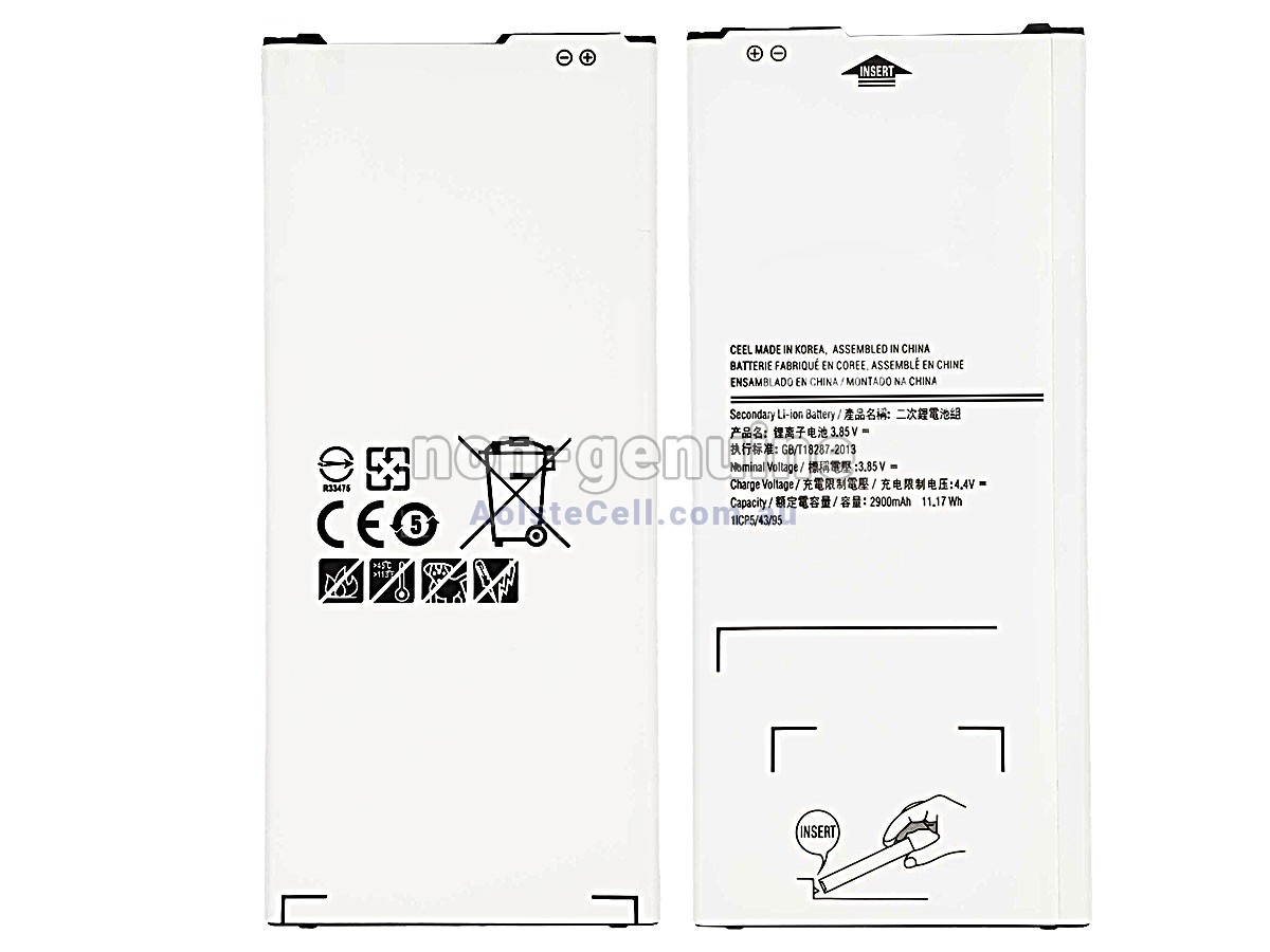 Replacement Samsung GALAXY A5 2016 DUOS battery